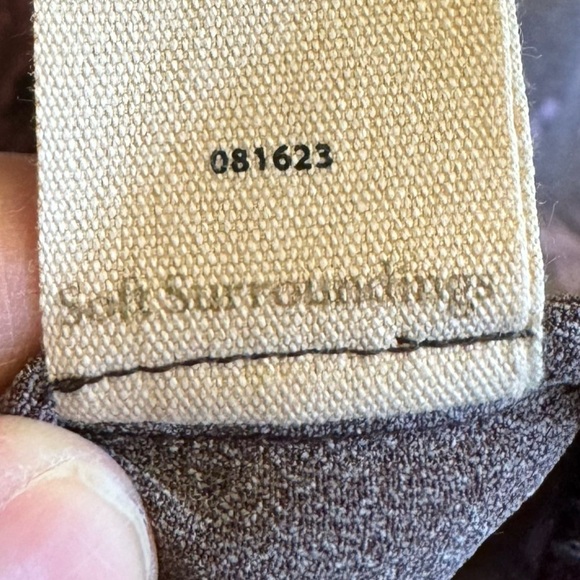 SOFT SURROUNDINGS Top Size Small Wine Botanical Selina Purple NWT - Picture 15 of 15